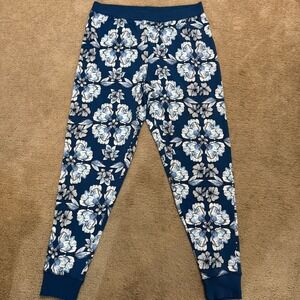 Vera Bradley Dive Floral Medallion Pajama Jogger Bottoms Women's Size Medium NWT